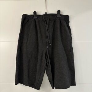 Volcom Black Cotton Jogger Shorts